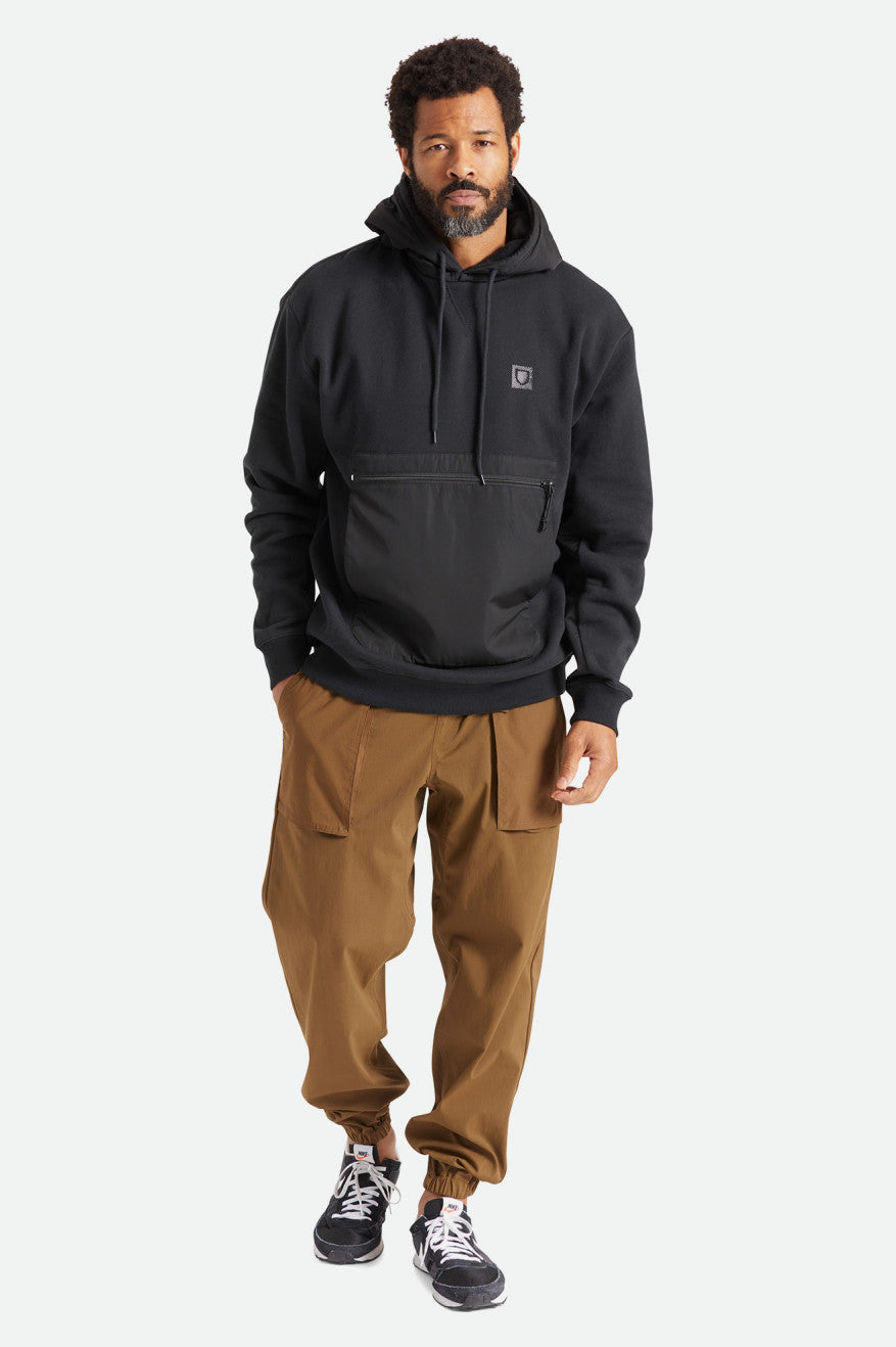 Utility Recycled Hood - Black