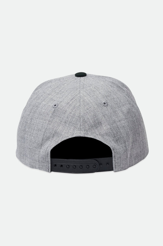 
       Brixton Crest Netplus Snapback - Heather Grey/Black
     