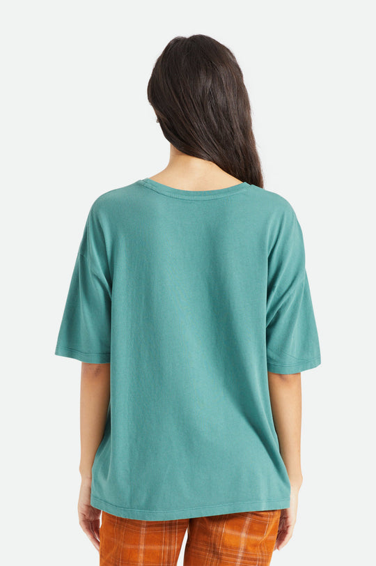 
       Brixton Oversized Boyfriend Tee - Emerald
     