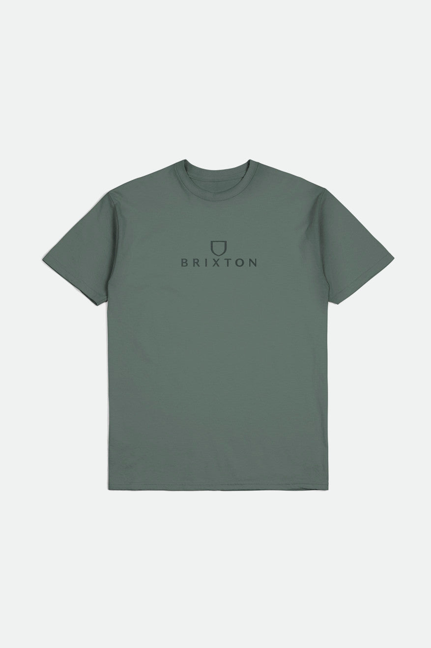 
       Brixton Alpha Thread S/S Standard Tee - Dark Forest/Dark Forest
     