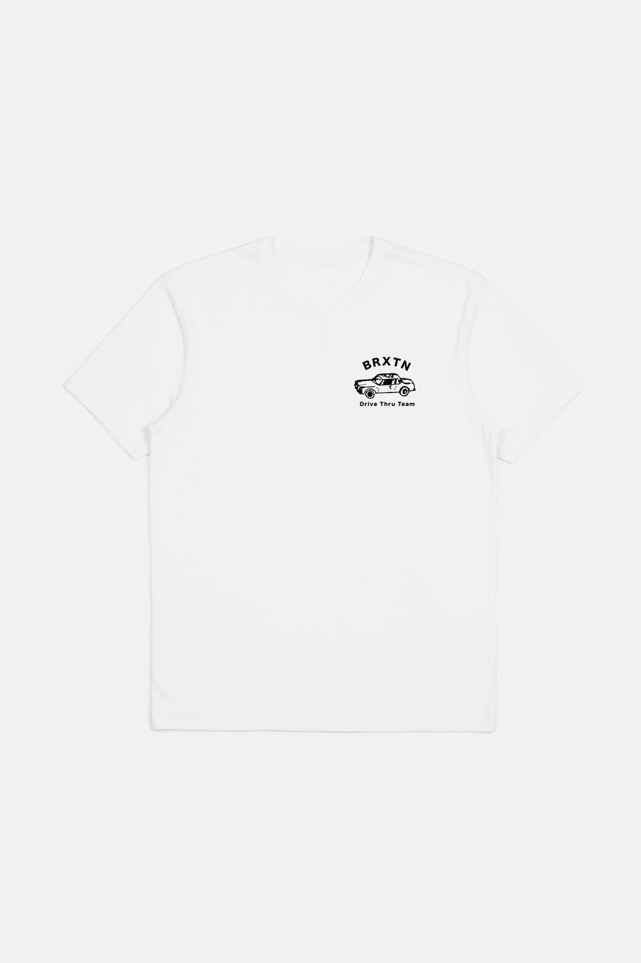 
       Brixton Drive Thru S/S Standard Tee - White
     