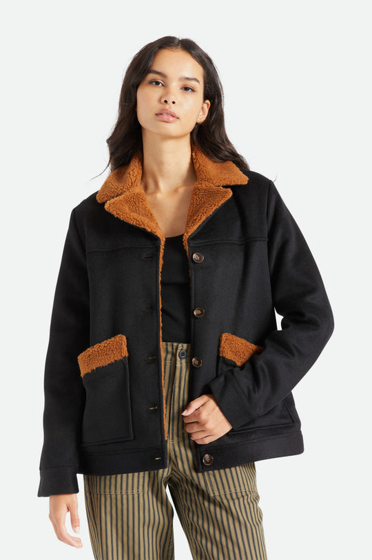 
       Brixton Nouvelle Coat - Black
     