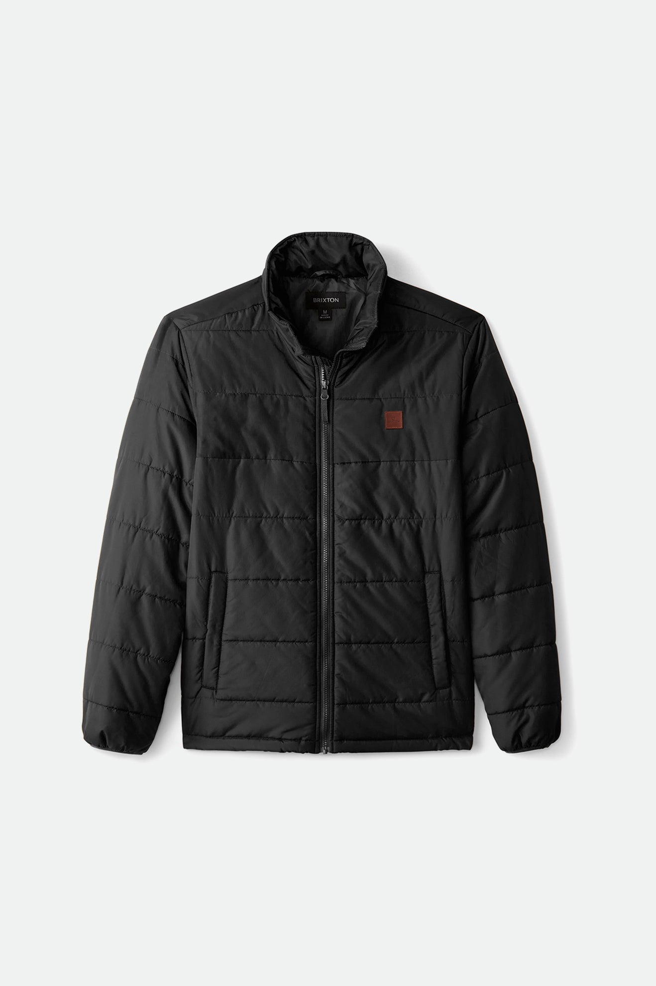 
       Men&#39;s Cass Puffer Jacket - Black - Front Side
     