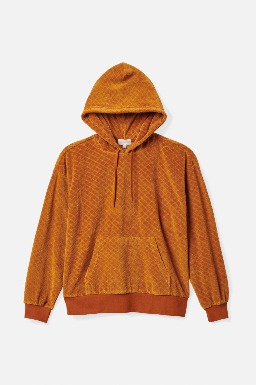 
       Brixton Rocky Hoodie - Glazed Ginger
     