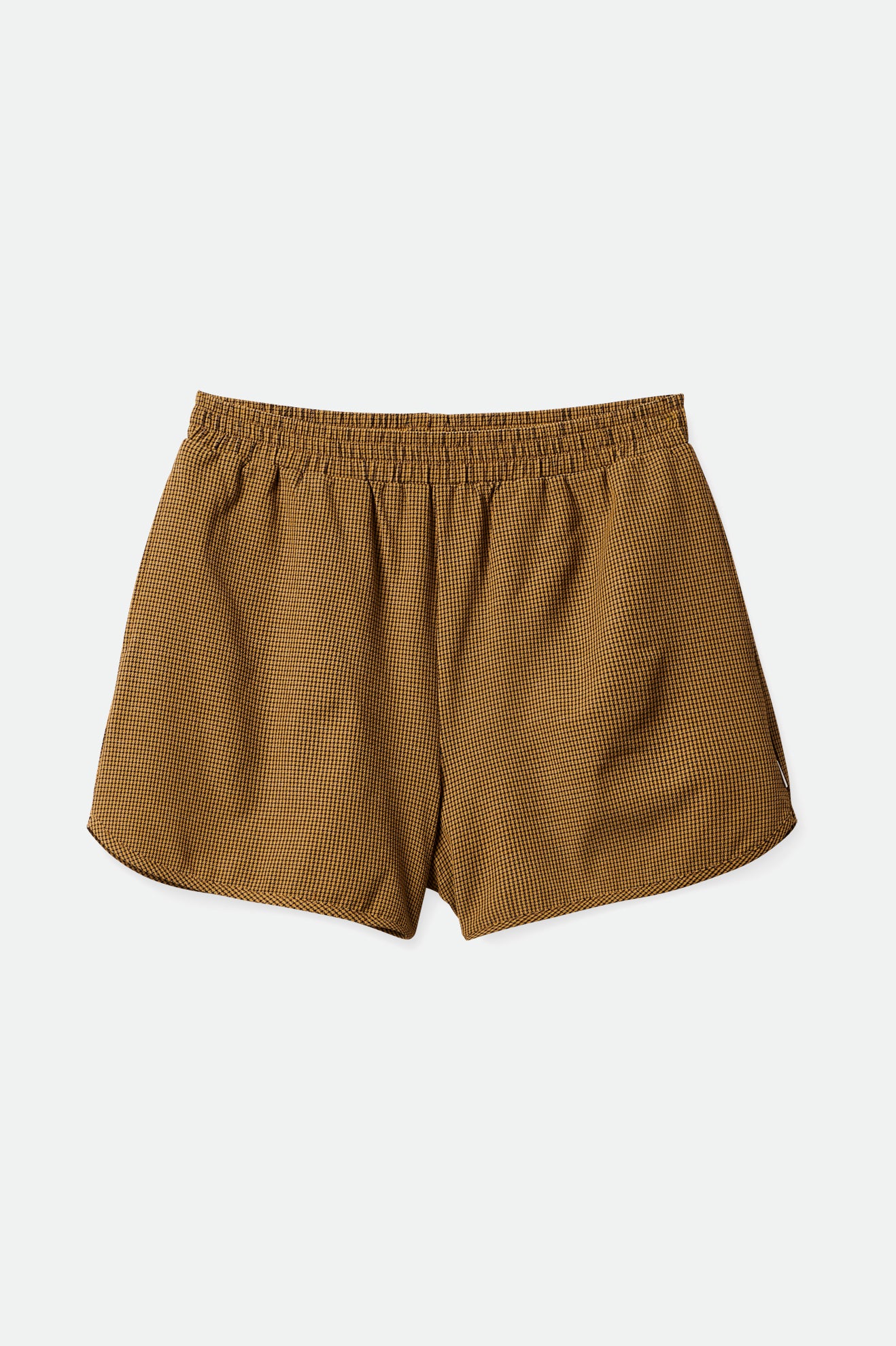 
       Brixton Gingham Runner Short - Medal Bronze
     