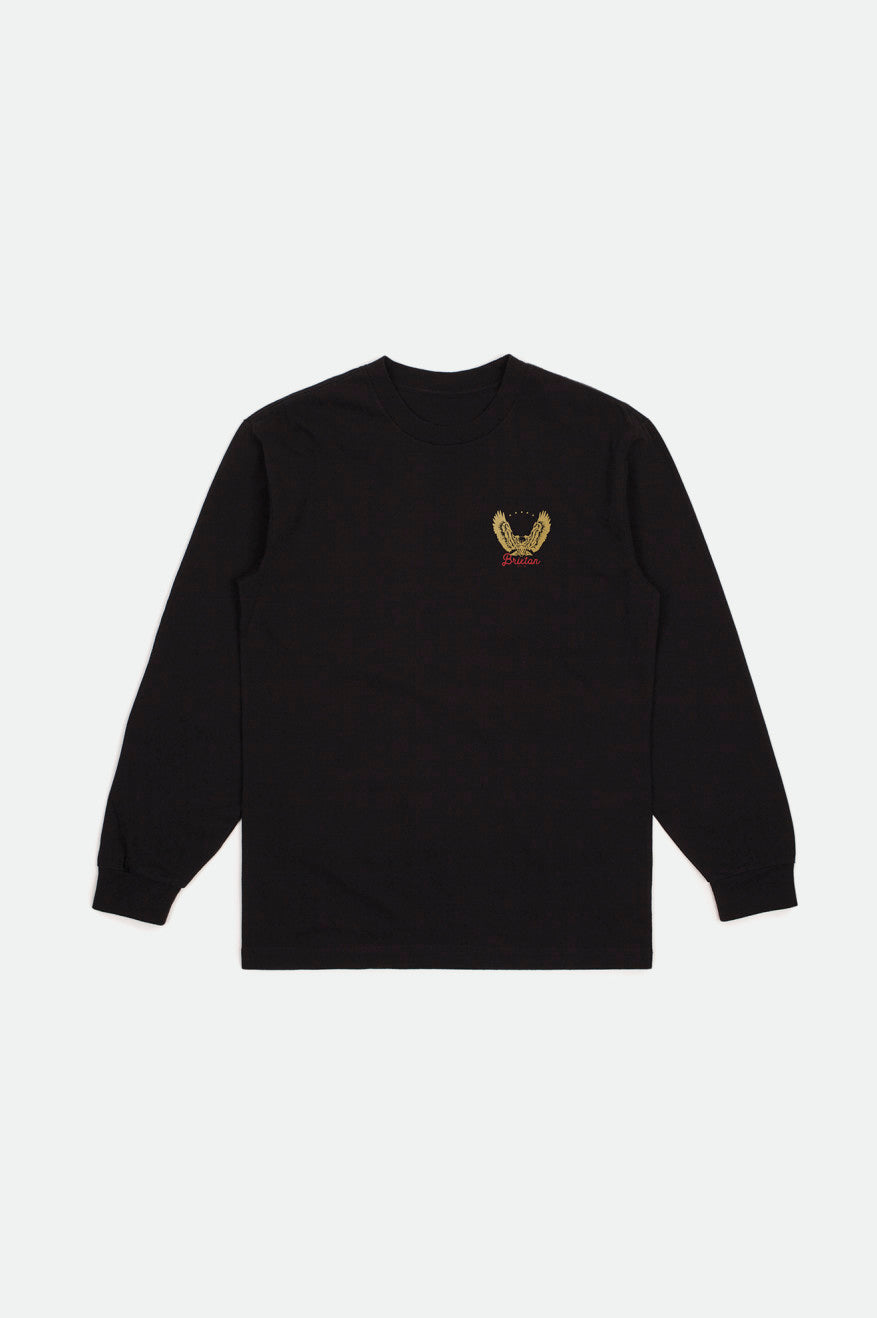 
       Brixton Talon L/S Standard Tee - Black
     