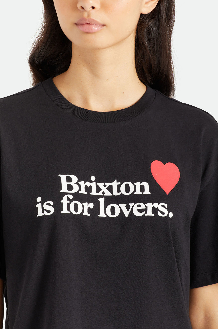 
       Brixton Lovers S/S Skimmer Tee - Black
     