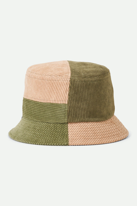 
       Brixton Gramercy Packable Bucket Hat - Military Olive/Mermaid
     