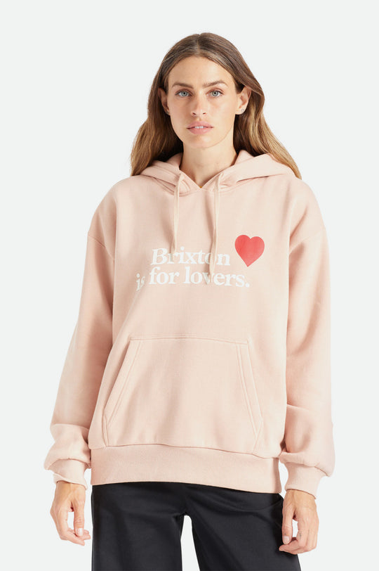 
       Brixton Lovers Hoodie - Rose Dust
     