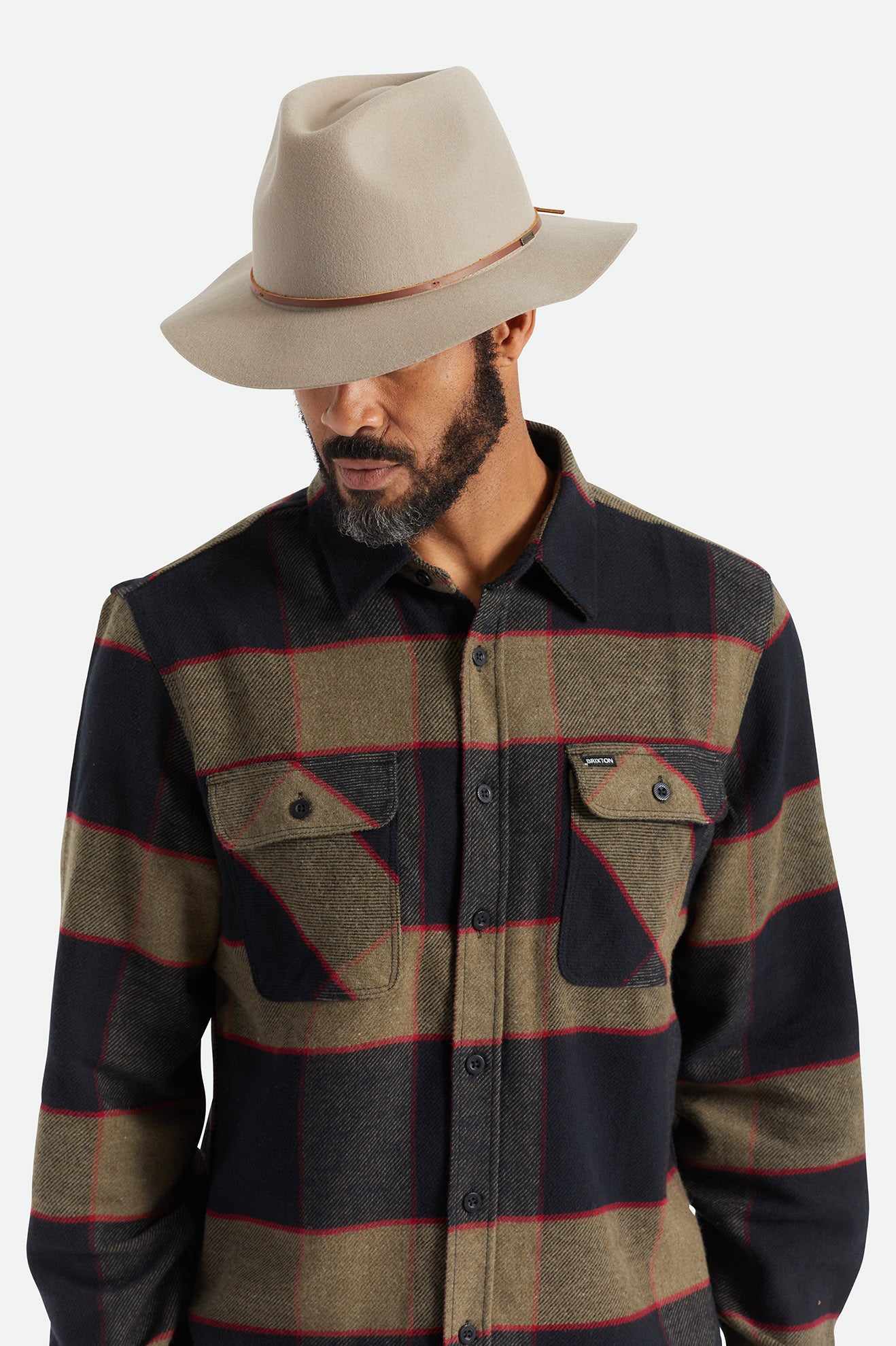 
       Brixton Wesley Fedora - Timberwolf
     