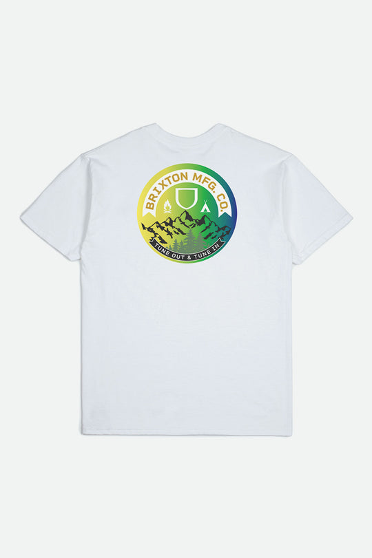 
       Brixton Tune Out S/S Standard Tee - White
     