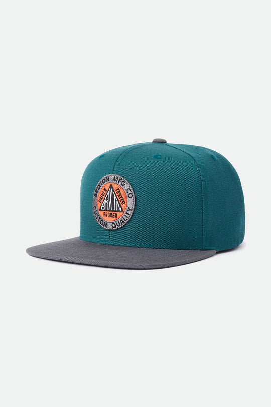 
       Brixton Mason MP Snapback - Silver Pine/Charcoal
     