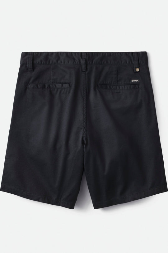 
       Brixton Choice Chino Short 9&quot; - Black
     