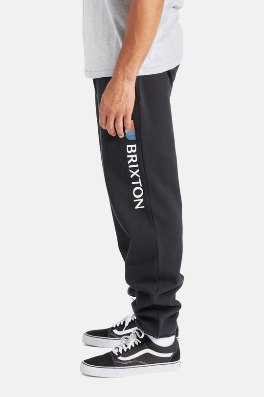 
       Brixton Alton Line Slim Fleece Jogger - Black
     