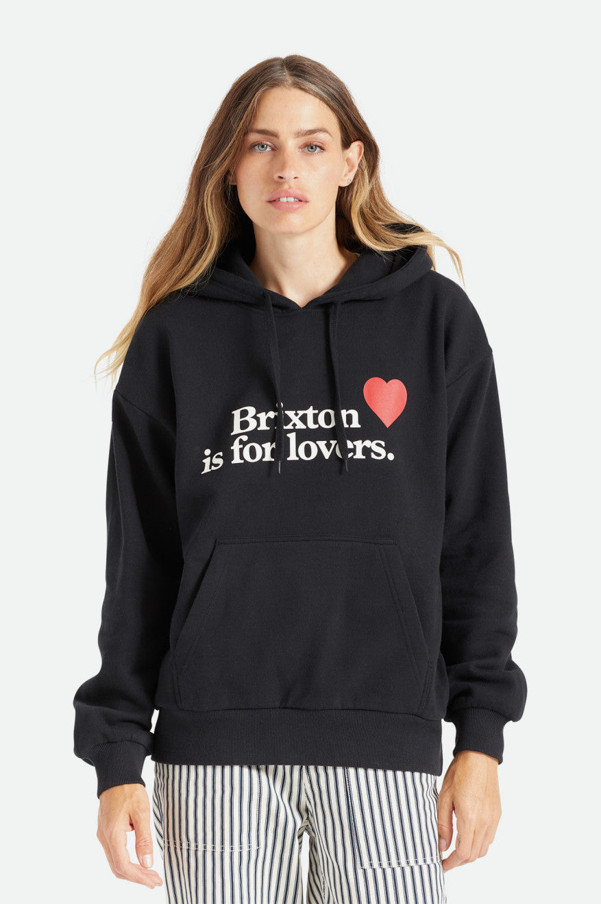 
       Brixton Lovers Hoodie - Black
     