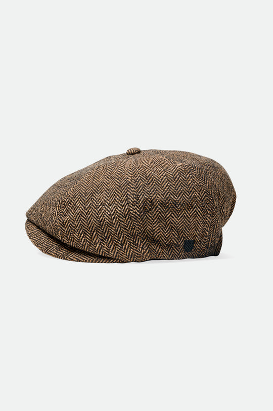 
       Brixton Baby Brood Snap Cap - Brown/Khaki
     