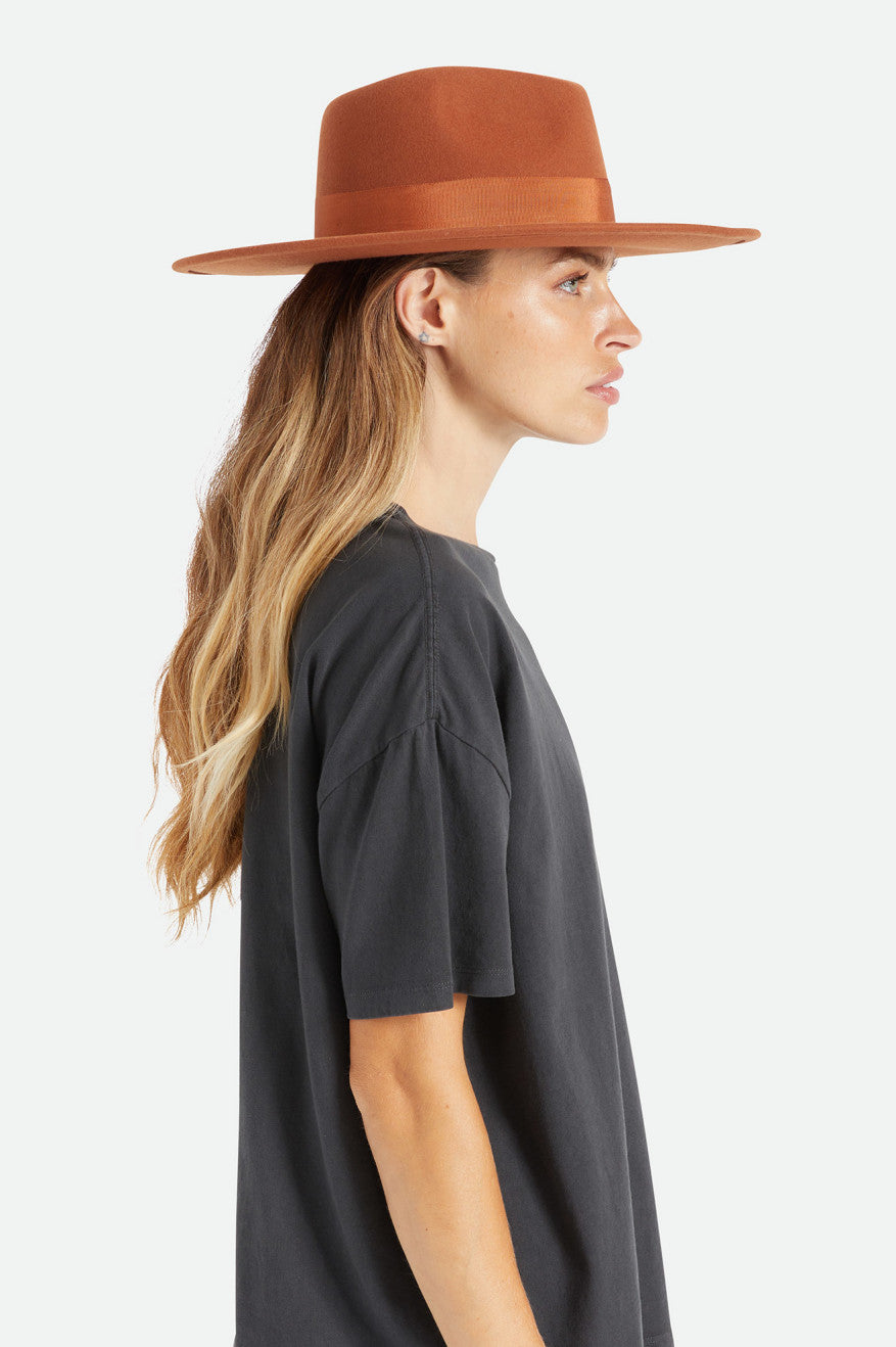 
       Brixton Joanna Felt Hat - Caramel
     