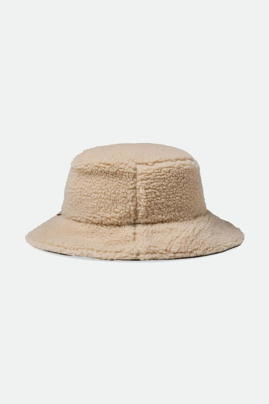 
       Brixton Petra Reversible Bucket Hat - Military Olive/Dove Sherpa
     