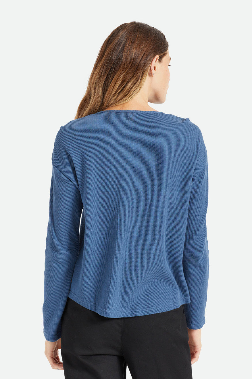 
       Brixton Monty L/S Henley - Joe Blue
     