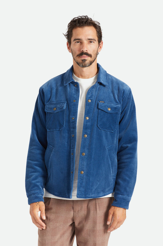 
       Brixton Durham Sherpa Lined Jacket - Joe Blue
     