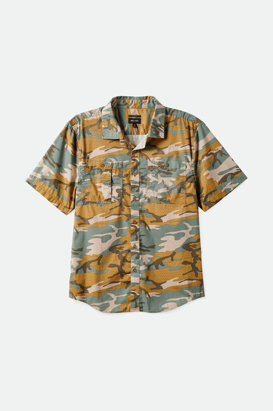 
       Brixton Charter Utility S/S Woven Shirt - Tear Drop Camo
     