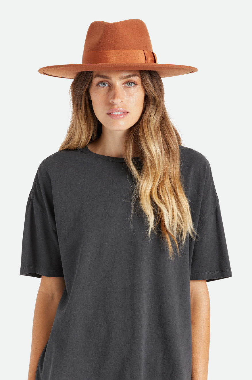 
       Brixton Joanna Felt Hat - Caramel
     