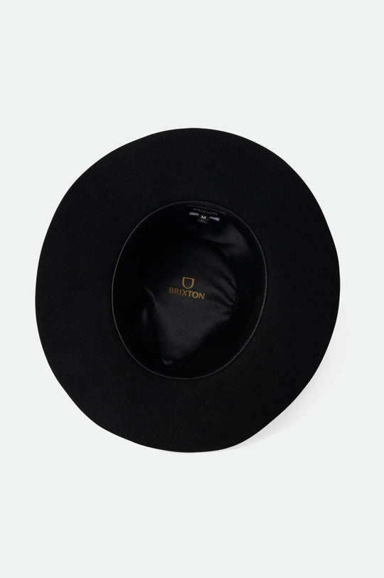 
       Brixton Whiskey River Cowboy Hat - Black
     