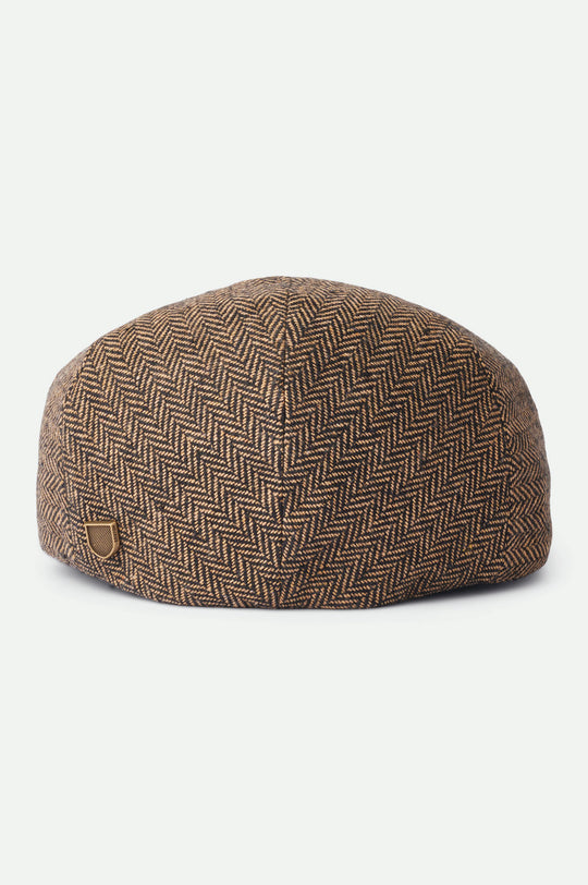 
       Brixton Hooligan Flat Cap - Brown/Khaki
     