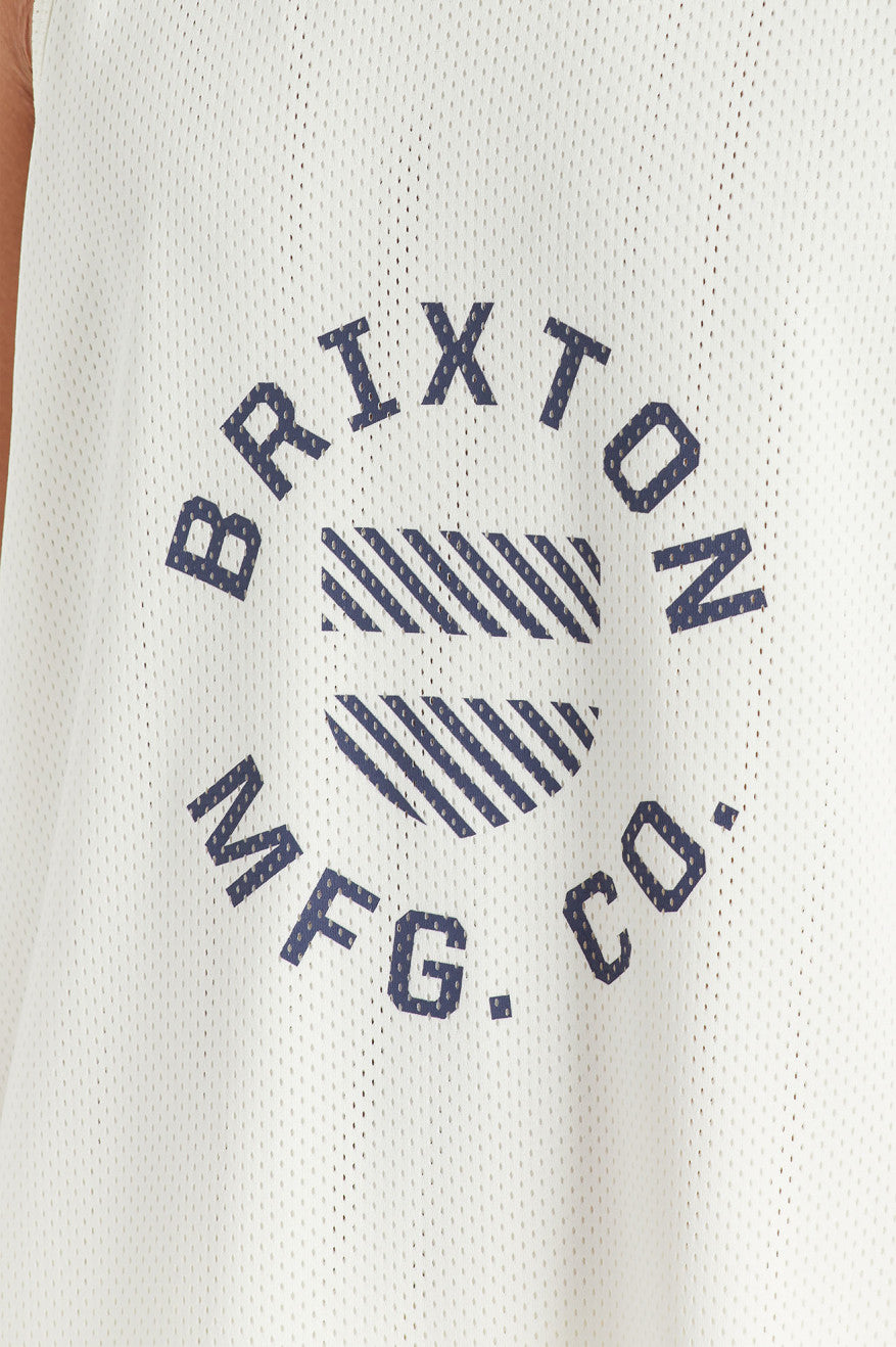 
       Brixton Shield Crest Tank - Off White
     