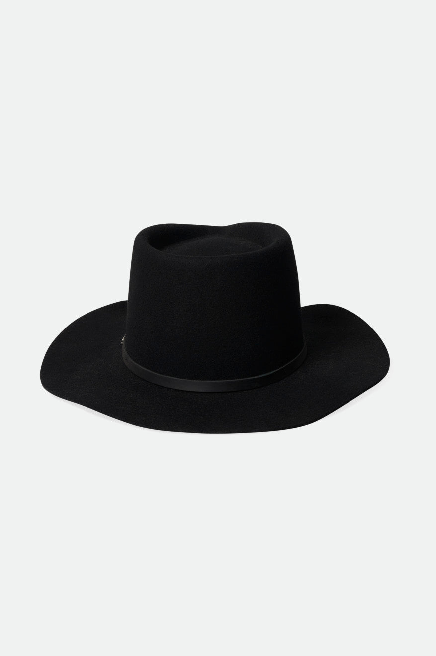 
       Brixton Whiskey River Cowboy Hat - Black
     