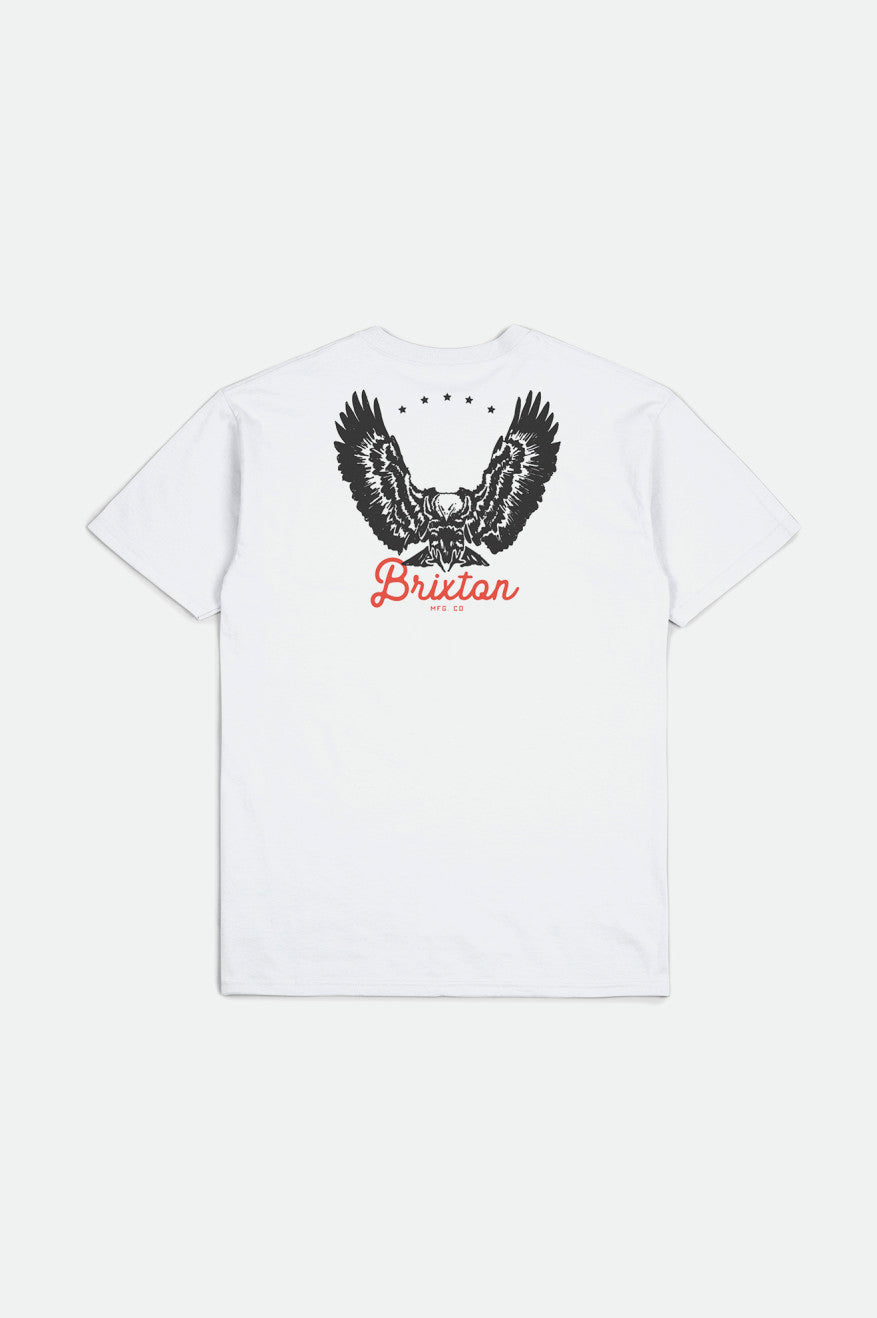 
       Brixton Talon S/S Standard Tee - White/Black
     