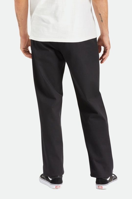 
       Men&#39;s Back Fit Image | Choice Chino Relaxed Pant - Black
     