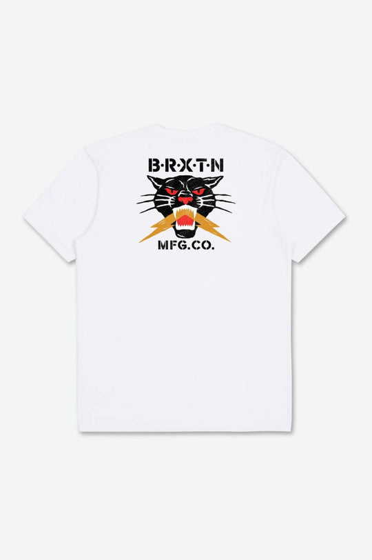 
       Brixton Sparks S/S Tailored Tee - White
     