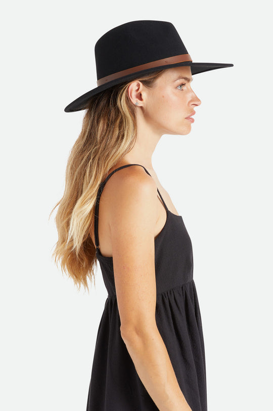 
       Brixton Field Proper Hat - Black
     