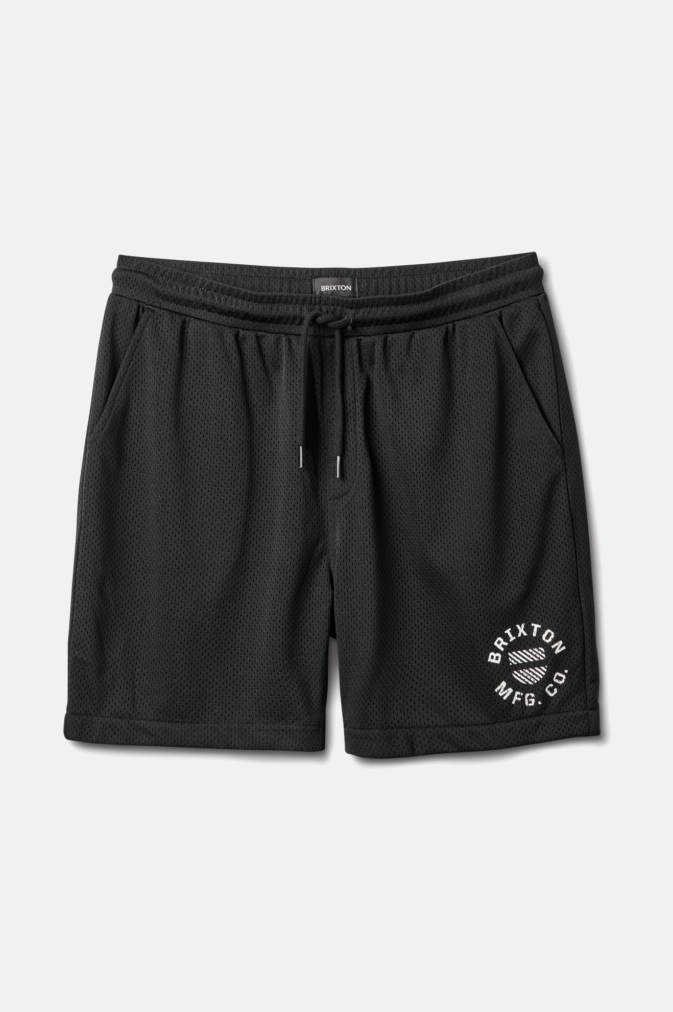 
       Brixton Shield Crest Mesh Short - Black
     