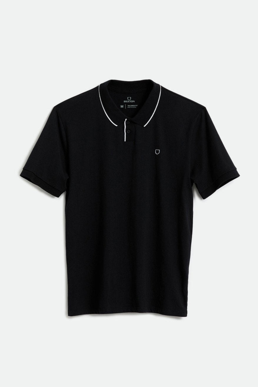 
       Brixton Proper S/S Polo - Black
     