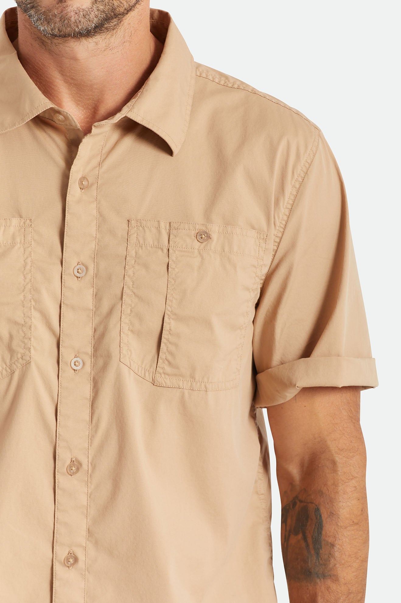 
       Brixton Charter Utility S/S Woven Shirt - Mojave
     