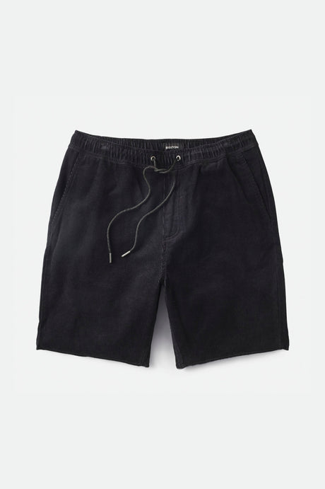 Madrid II Corduroy Short 8" - Black Cord