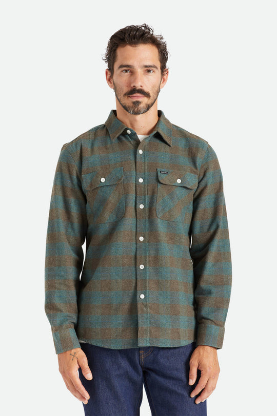 
       Brixton Bowery L/S Flannel - Ocean
     