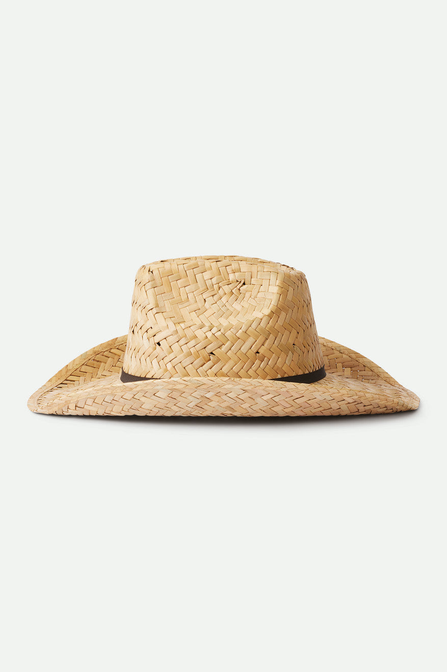 
       Brixton Houston Straw Cowboy Hat - Natural
     