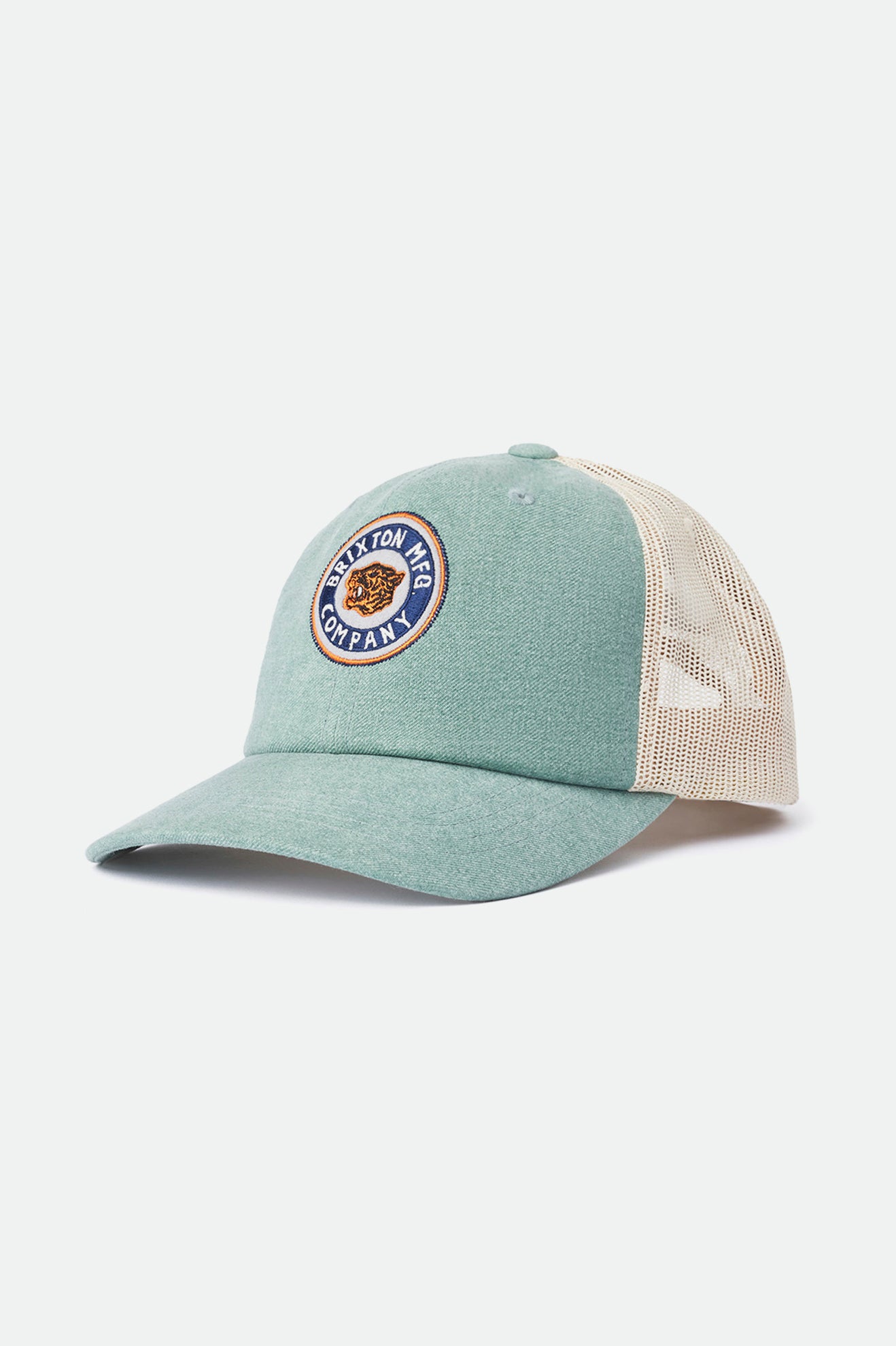 
       Unisex Kit LP Mesh Cap - Silver Pine/Cream - Front Side
     