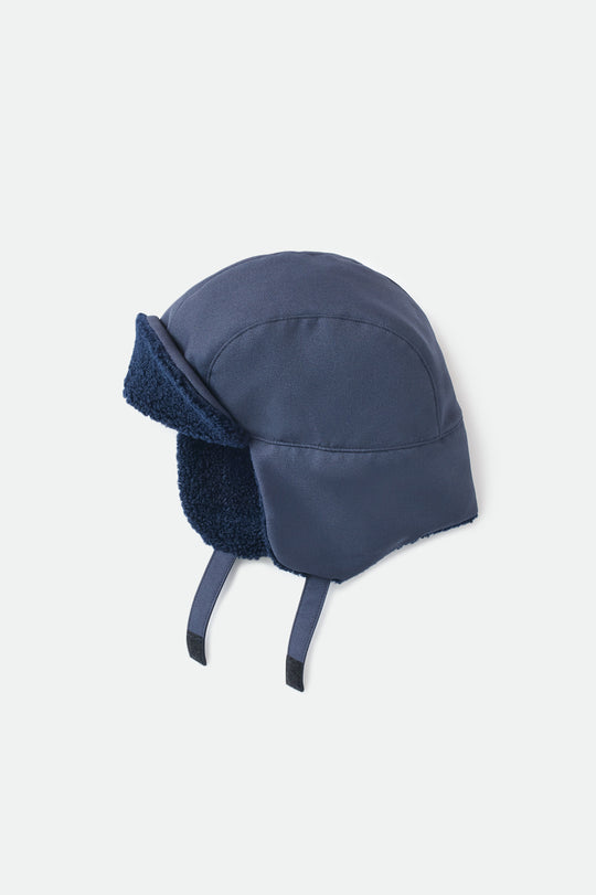 
       Brixton Bridger Trapper Hat - Washed Navy
     