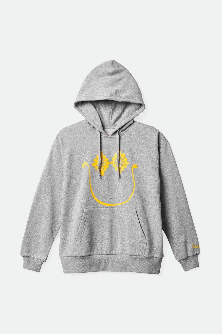 
       Brixton Smile King Hoodie - Heather Grey
     