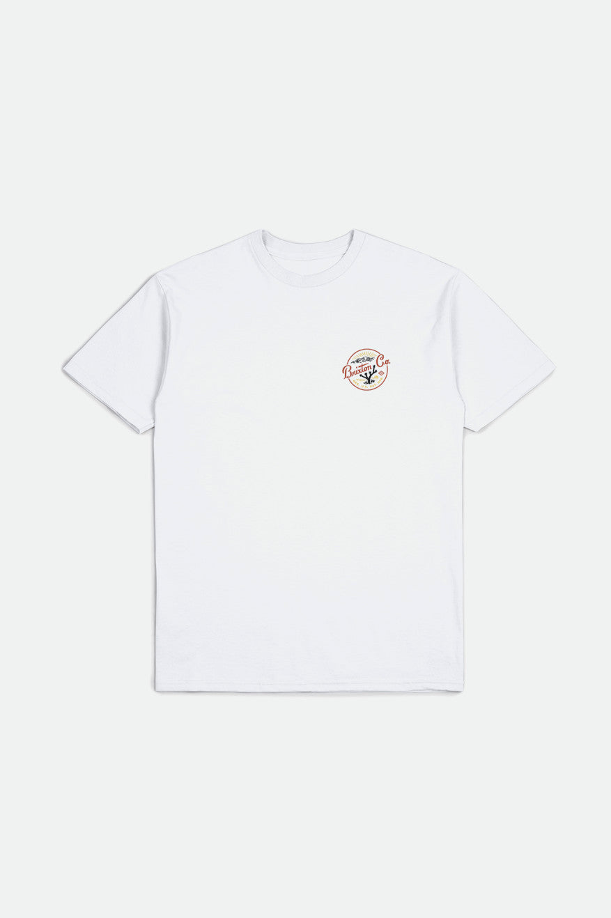 
       Brixton Joshua S/S Standard Tee - White
     