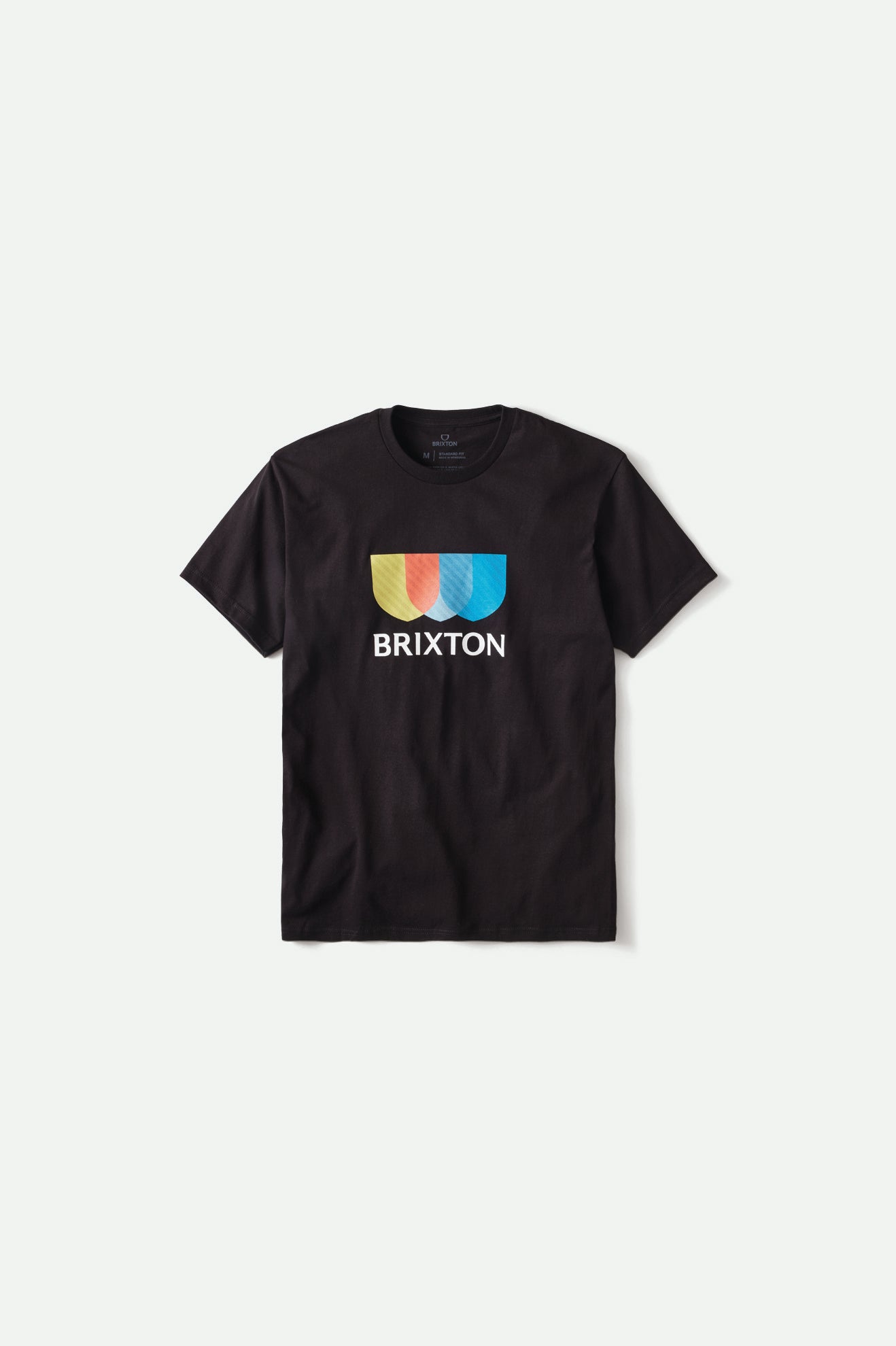 
       Brixton Alton Stripe S/S Standard Tee - Black
     