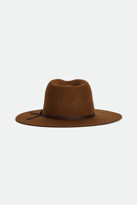 
       Unisex Cohen Cowboy Hat - Coffee - Back Side
     