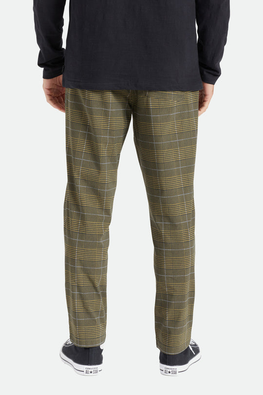 
       Brixton Steady Cinch Taper Utility Pant - Military Olive/Black
     