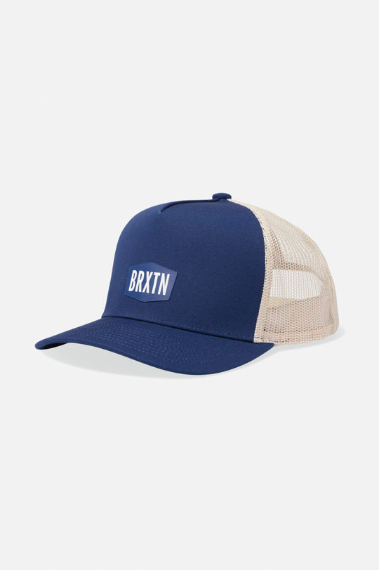 
       Brixton Thornton NetPlus MP Trucker Hat - Navy/Off White
     