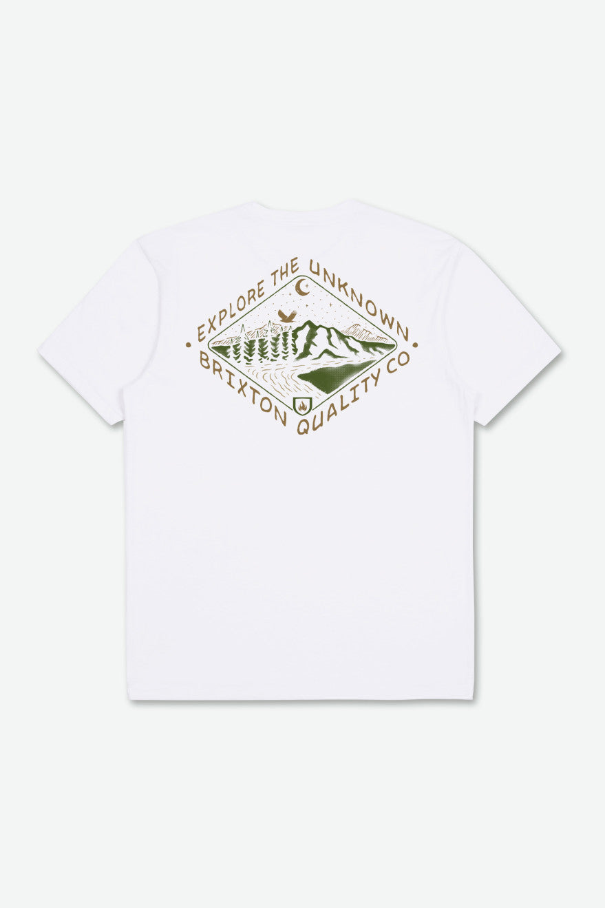 
       Brixton Apalachin S/S Standard Tee - White
     