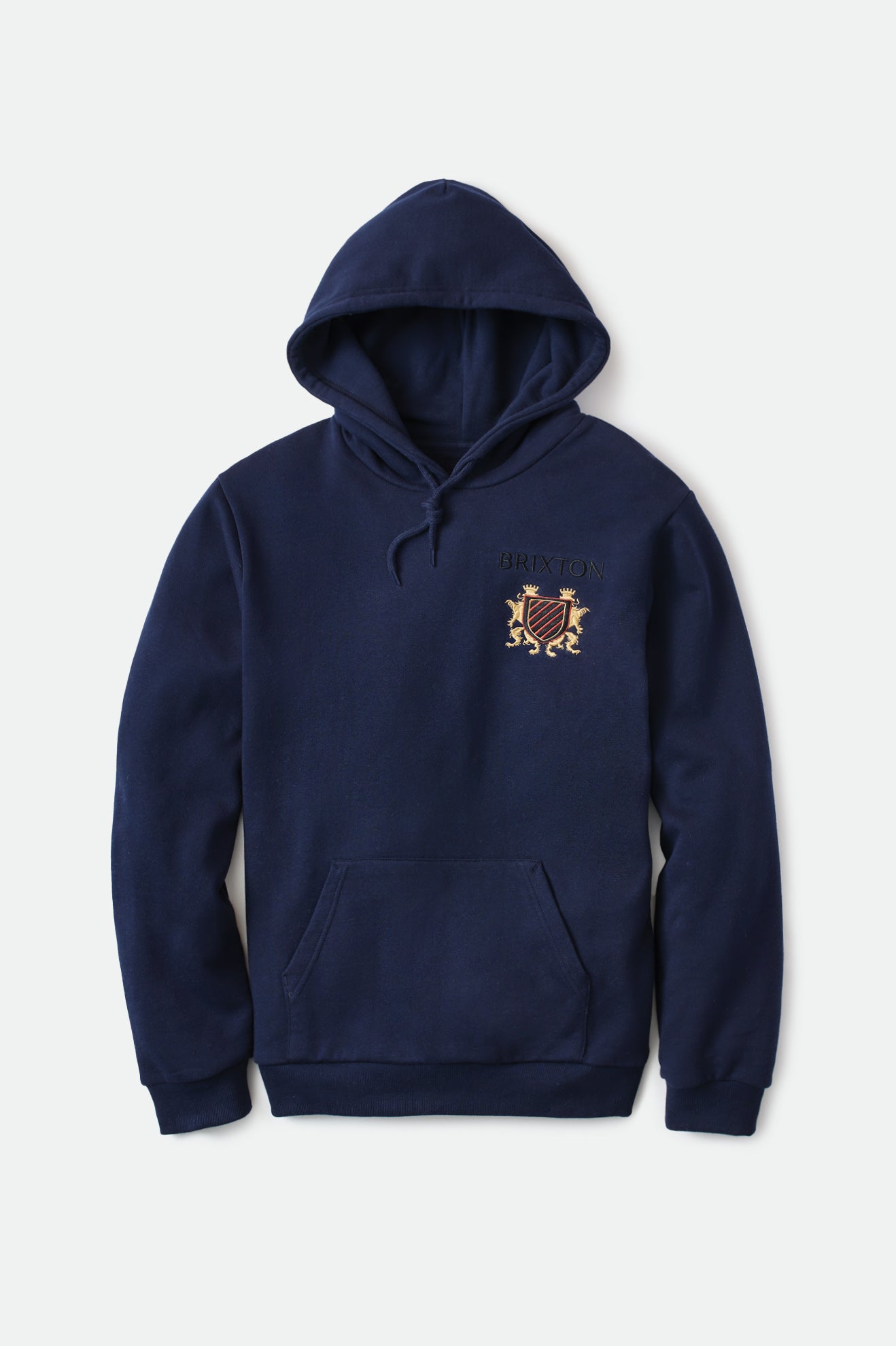 
       Brixton Lion Crest Hood - Navy
     